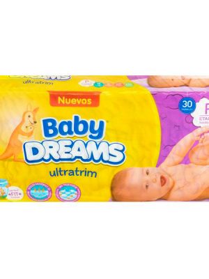 PAÑAL BABY DREAMS ETAPA 1 X 30