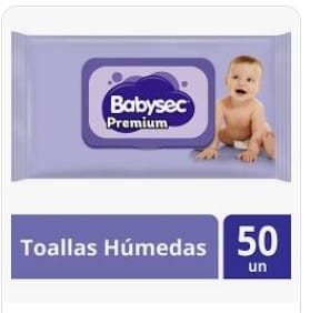 TOALLITAS HUMEDAS BABYSEC X  50