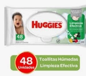 TOALLITAS HUMEDAS HUGGIES ACTIVE FRESH X 48