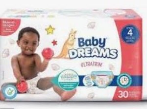 PAÑAL BABY DREAMS ETAPA 4  X 30